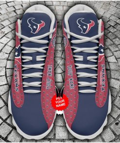 NFL Houston Texans Air Jordan 13 Shoes – Custom Sneakers – RBJD13128