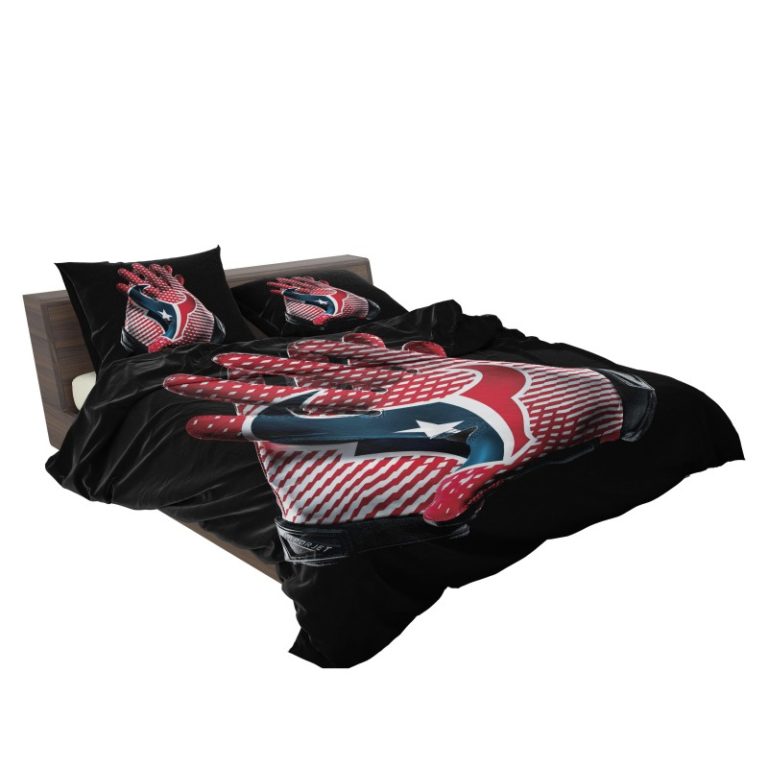 Nfl Houston Texans Football Logo Hands Duvet cover and Pillow Case