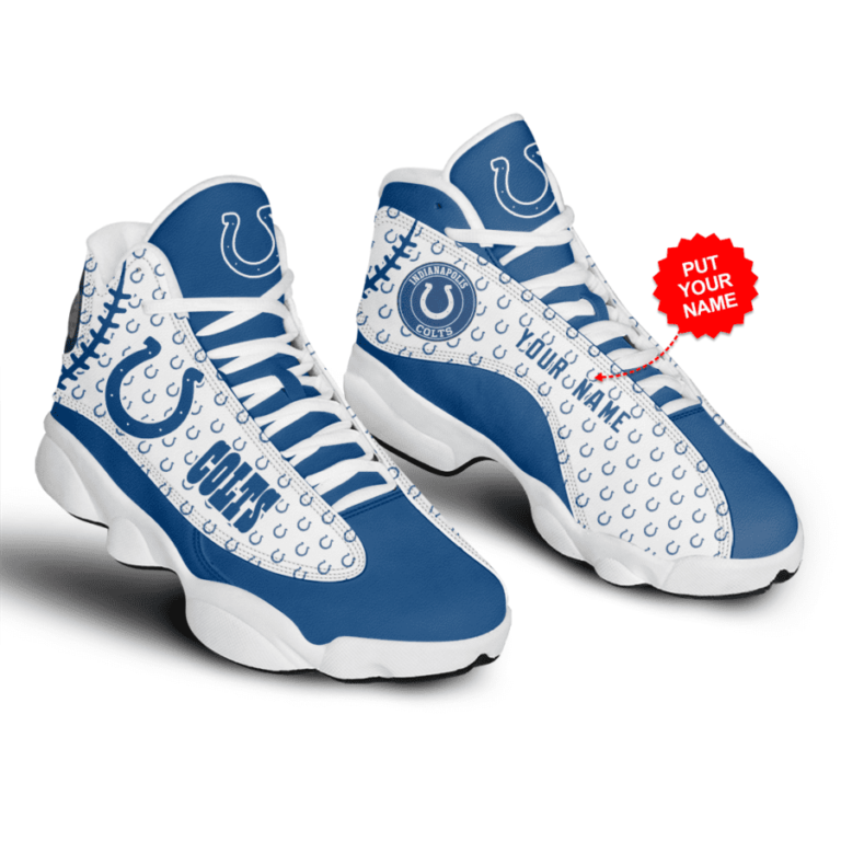 NFL Indianapolis Colts Air Jordan 13 Shoes – Custom Sneakers