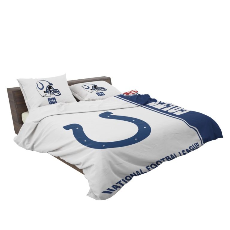 NFL Indianapolis Colts Bedding Comforter Set – Duvet cover and Pillow Case