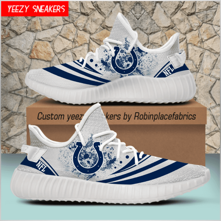 NFL Indianapolis Colts Yeezy Sneakers Boost