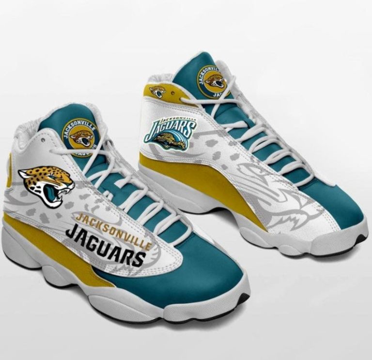 NFL Jacksonville Jaguars Air Jordan 13 Shoes