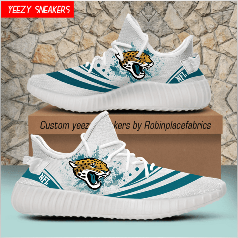 NFL Jacksonville Jaguars Yeezy Sneakers Boost