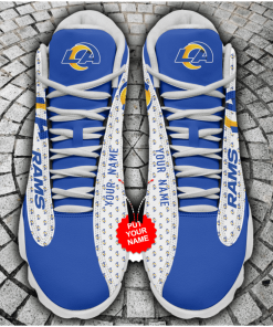NFL Los Angeles Rams Air Jordan 13 Shoes – Custom Sneakers
