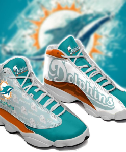 NFL Miami Dolphins Air Jordan 13 Shoes – Custom JD13 Sneakers