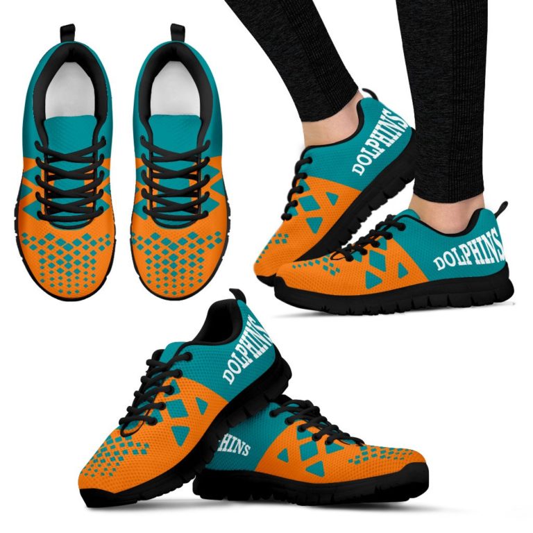 NFL Miami Dolphins Breathable Running Shoes