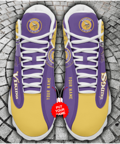 NFL Minnesota Vikings Air Jordan 13 Shoes – Custom Sneakers