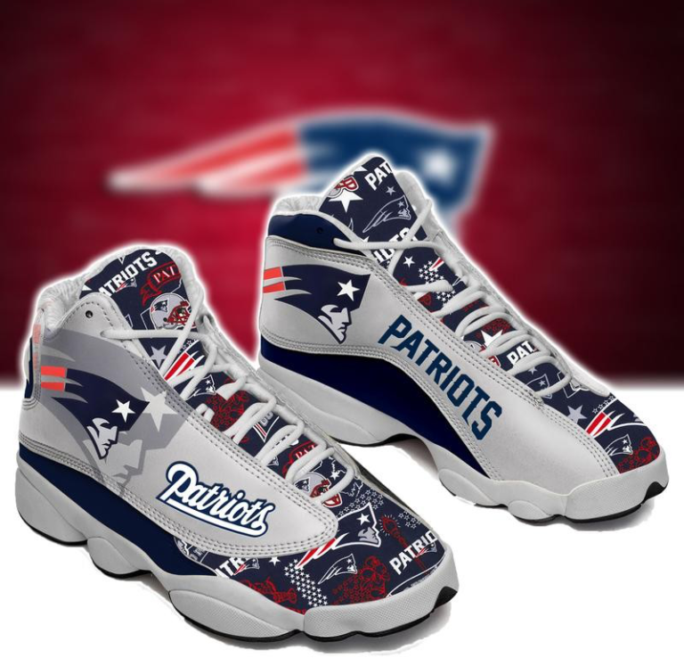NFL New England Patriots Air Jordan 13 Shoes – JD13 Sneakers