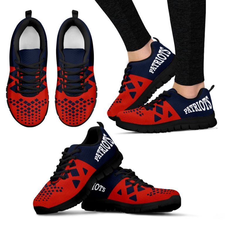 NFL New England Patriots Breathable Running Shoes – Sneakers