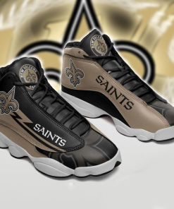 NFL New Orleans Saints Air Jordan 13 Shoes – Custom JD13 Sneakers