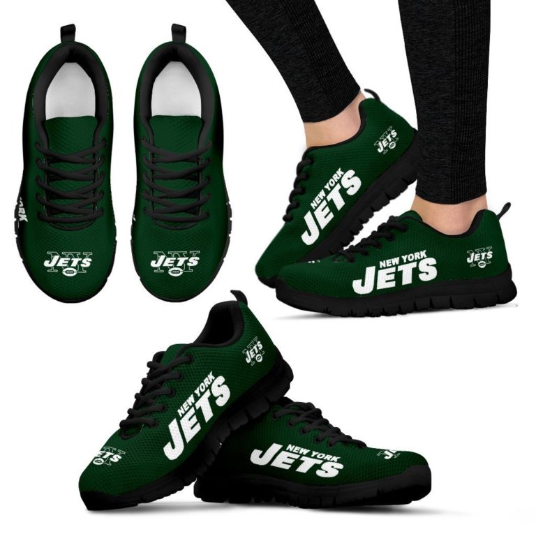 New York Jets Breathable Running Shoes – Sneakers