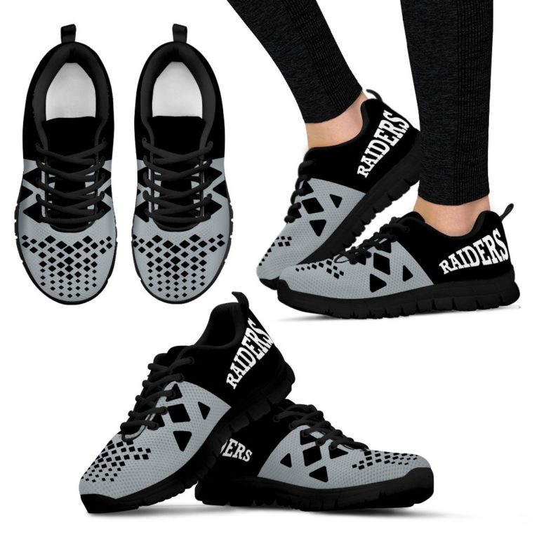 NFL Oakland Raiders Breathable Running Shoes