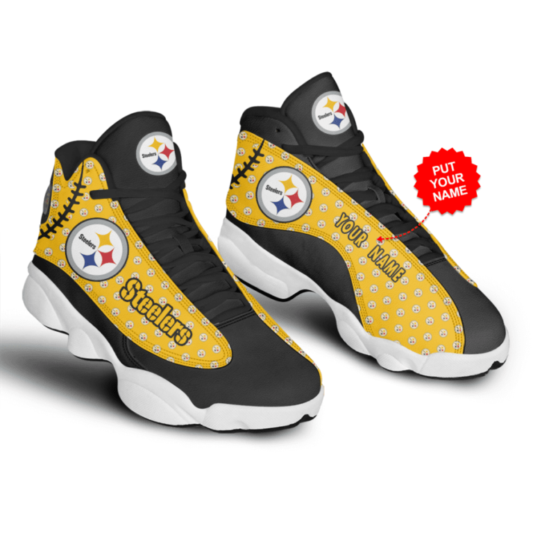 NFL Pittsburgh Steelers Air Jordan 13 Shoes – Custom Sneakers