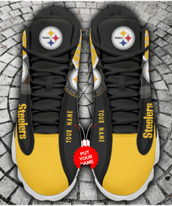 NFL Pittsburgh Steelers Air Jordan 13 Shoes Personalized – RBJD13176