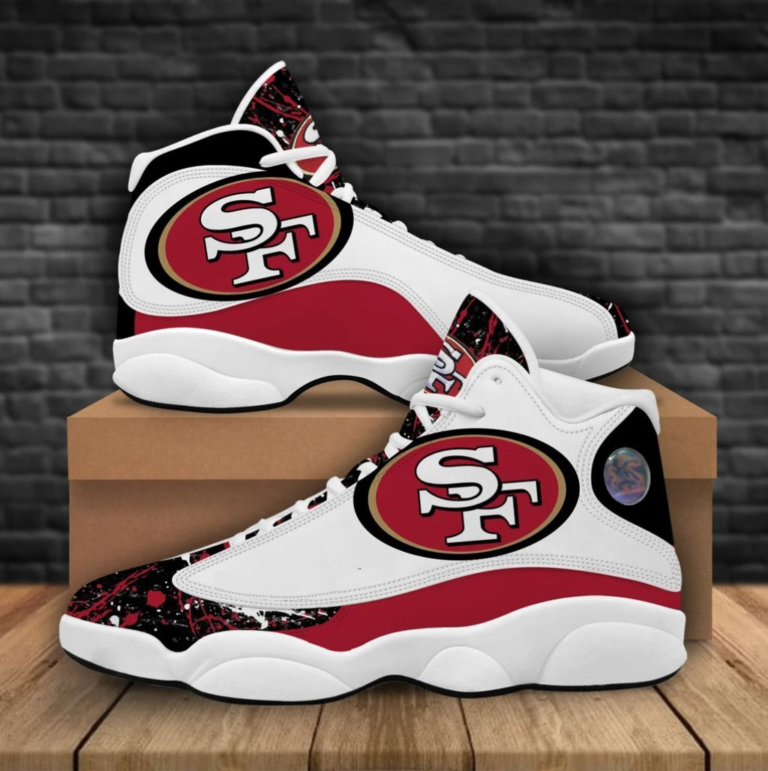 NFL San Francisco 49ers Air Jordan 13 Shoes – Custom JD13 Sneakers