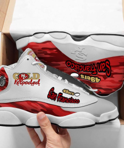 NFL San Francisco 49ers Air Jordan 13 Sneakers NFL San Francisco 49ers Air Jordan 13 Sneakers