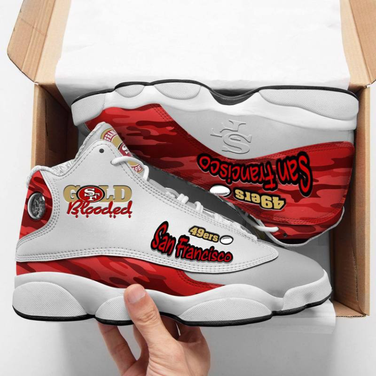 NFL San Francisco 49ers Air Jordan 13 Sneakers
