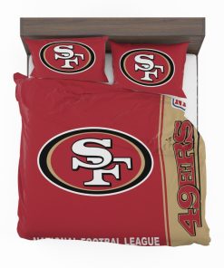 NFL San Francisco 49ers Bedding Comforter Set – Duvet cover and Pillow Case