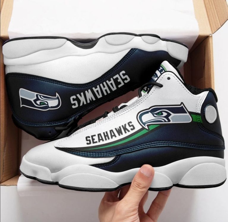 NFL Seattle Seahawks Air Jordan 13 Shoes