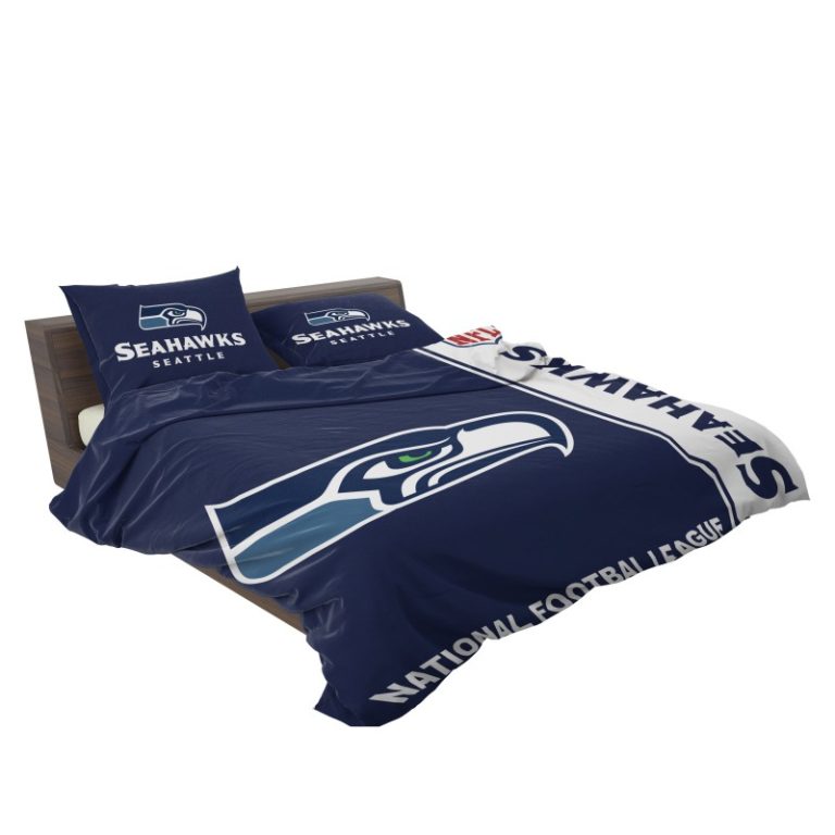 NFL Seattle Seahawks Bedding Comforter Set – Duvet cover and Pillow Case