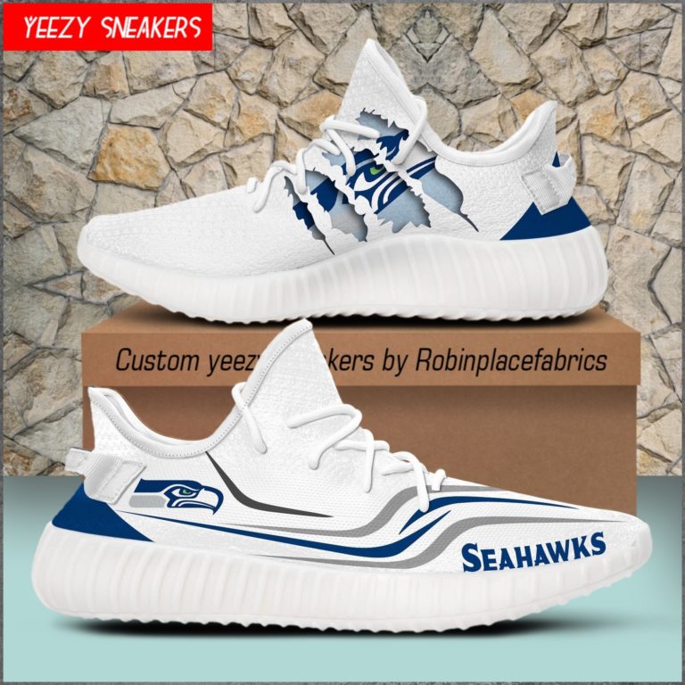 NFL Seattle Seahawks Yeezy Sneakers Boost