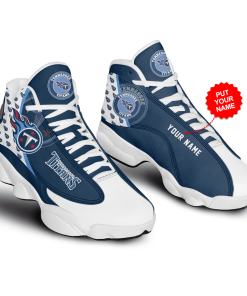 NFL Tennessee Titans Air Jordan 13 Shoes Personalized