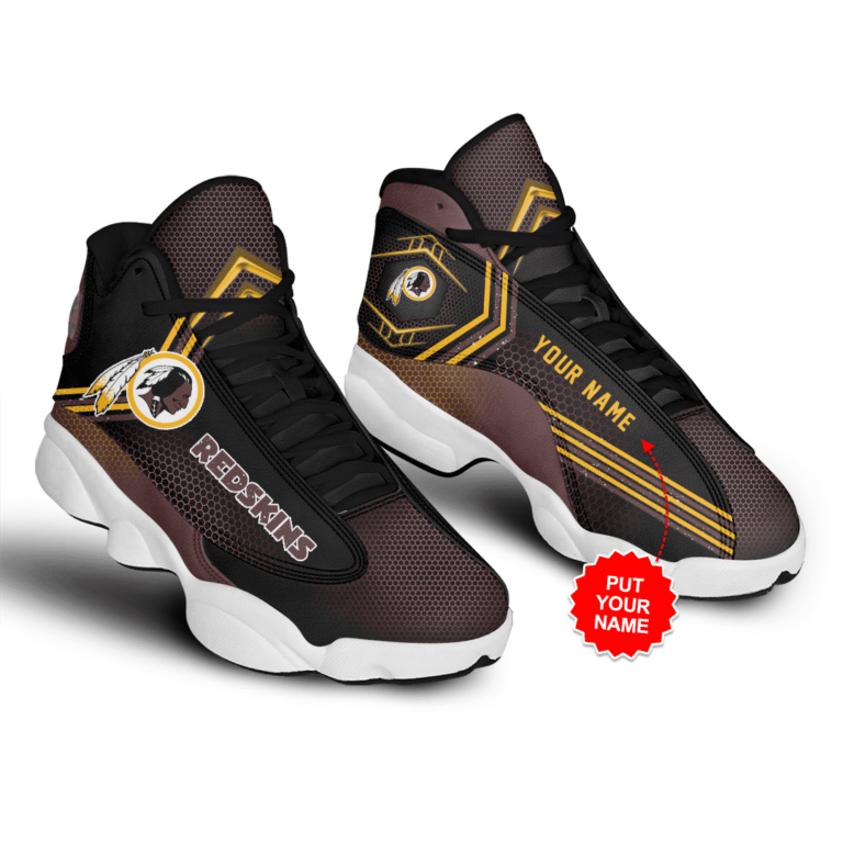 NFL Washington Redskins Air Jordan 13 Shoes Personalized