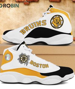 NHL Boston Bruins Air Jordan 13 Shoes