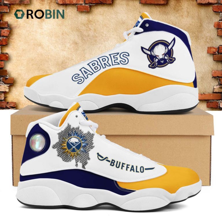 NHL Buffalo Sabres Air Jordan 13 Shoes