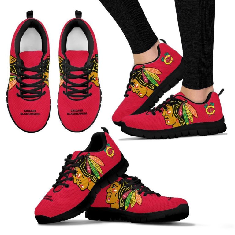 NHL Chicago Blackhawks Breathable Running Shoes – Sneakers
