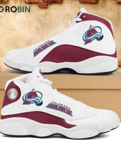NHL Colorado Avalanche Air Jordan 13 Shoes