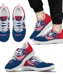 NHL Columbus Blue Jackets Breathable Running Shoes – Sneakers NHL Columbus Blue Jackets Breathable Running Shoes – Sneakers