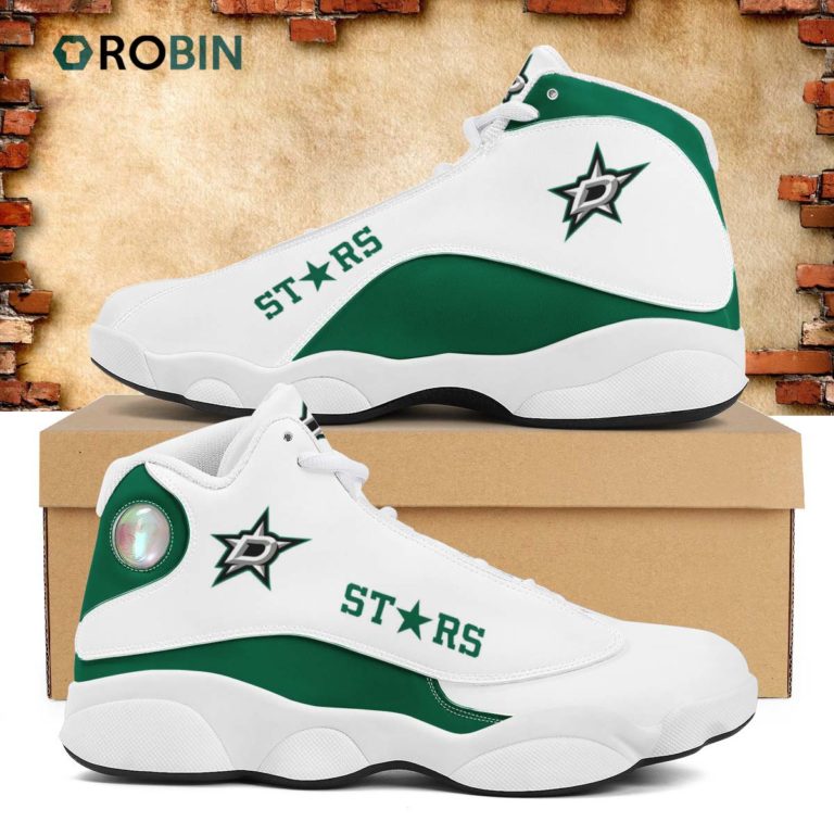 NHL Dallas Stars Air Jordan 13 Shoes