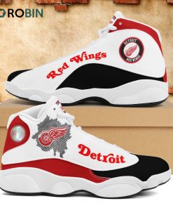 NHL Detroit Red Wings Air Jordan 13 Shoes