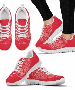 NHL Detroit Red Wings Breathable Running Shoes