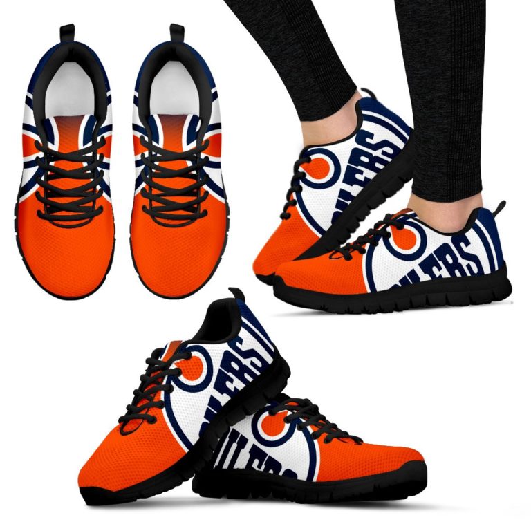 NHL Edmonton Oilers Breathable Running Shoes – Sneakers