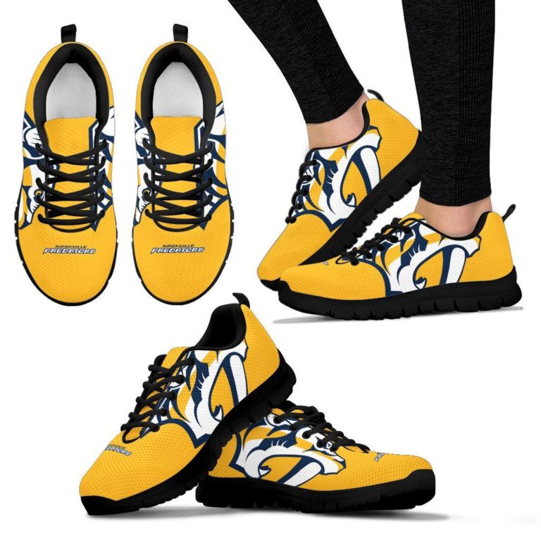 NHL Nashville Predators Breathable Running Shoes