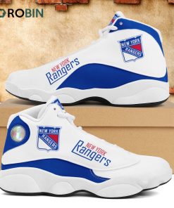 NHL New York Rangers Air Jordan 13 Shoes