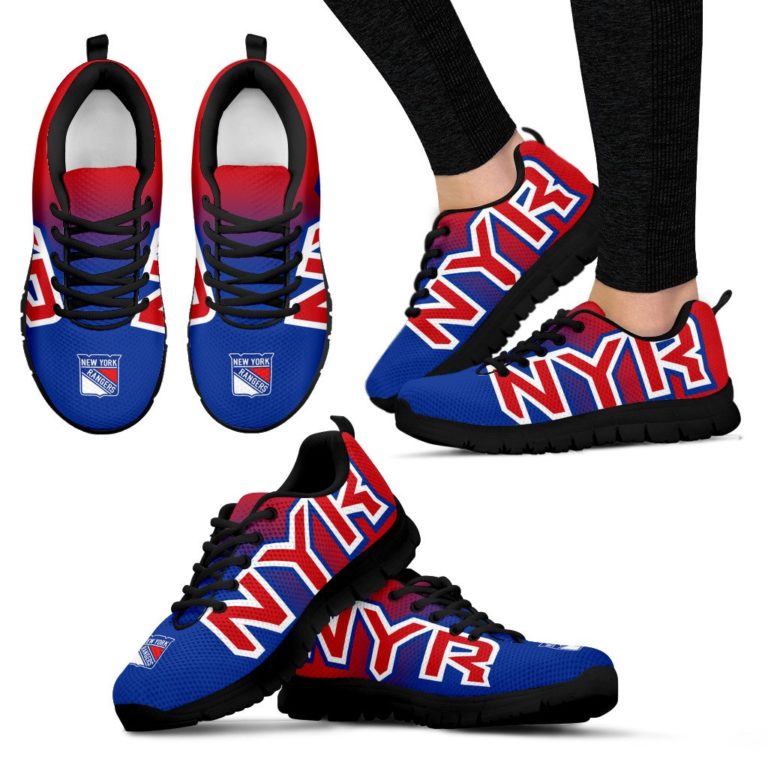 NHL New York Rangers Breathable Running Shoes