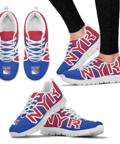 NHL New York Rangers Breathable Running Shoes