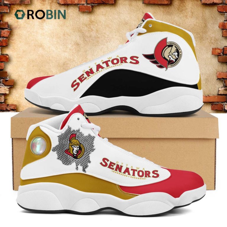 NHL Ottawa Senators Air Jordan 13 Shoes