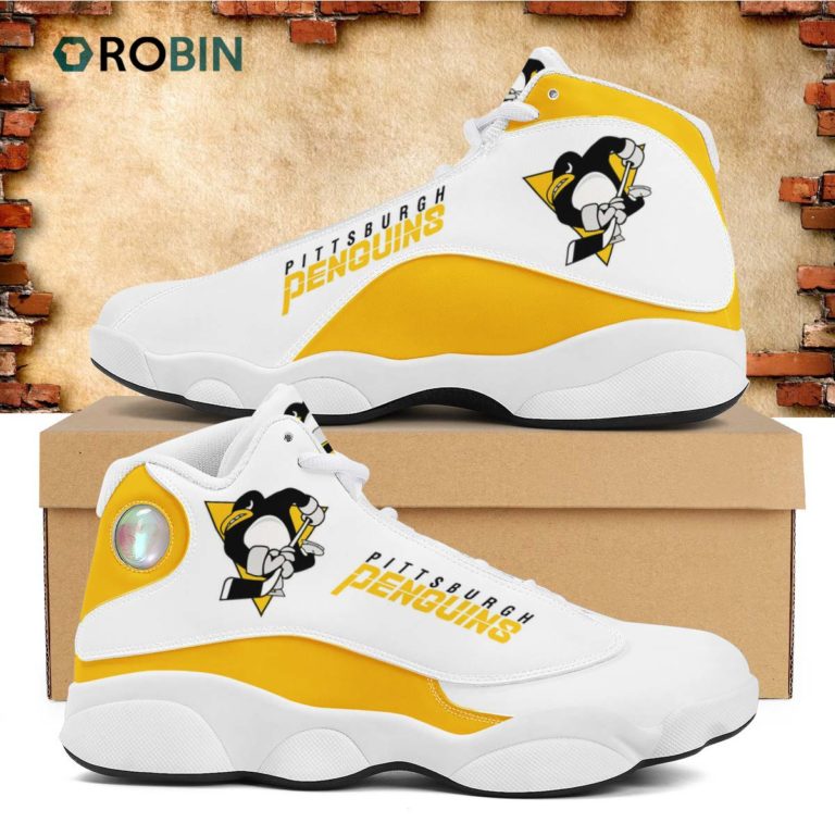 NHL Pittsburgh Penguins Air Jordan 13 Shoes