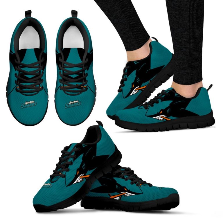 NHL San Jose Sharks Breathable Running Shoes – Sneakers