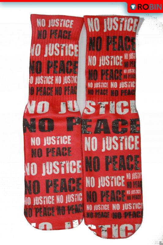 No Justice, No Peace Socks