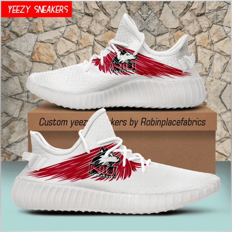 Northern Illinois Huskies Yeezy Boost Sneakers