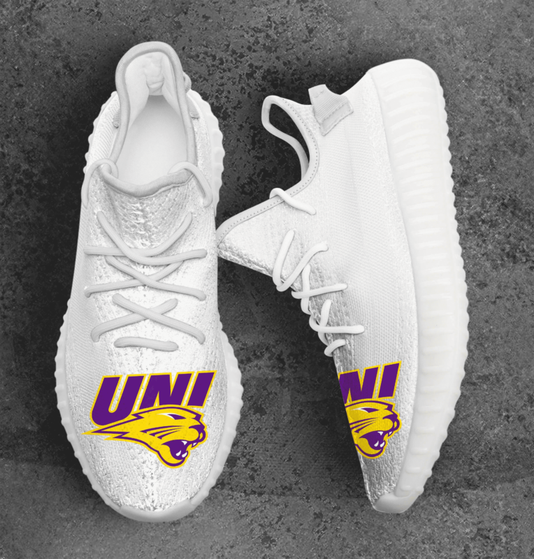 Northern Iowa Panthers Yeezy Boost Sneakers