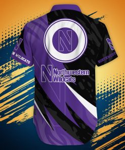 Northwestern Wildcats Shirt Hawaiian Shirt Shark Summer Hawaiian Style Northwestern Wildcats Shirt Hawaiian Shirt Shark Summer Hawaiian Style