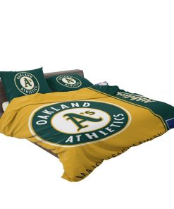 Oakland Athletics MLB Baseball American League Bedding Set Oakland Athletics MLB Baseball American League Bedding Set