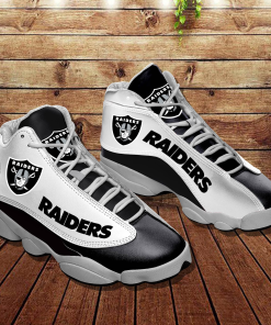Oakland Raiders Football Air Jordan 13 Shoes