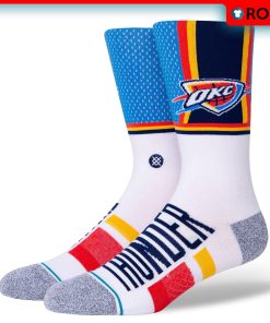 Oklahoma City Thunder Stance Socks, Nba Socks